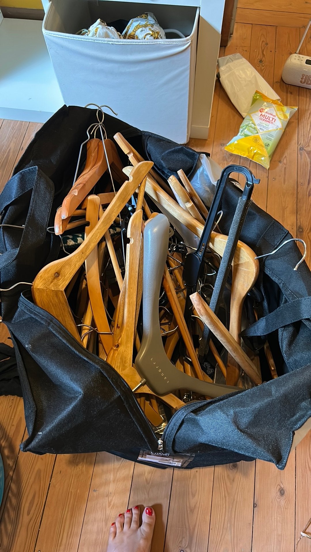 Gratis kleerhangers, Ophalen, Zo goed als nieuw