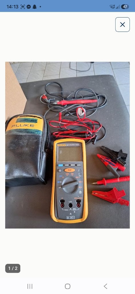 Multimeter, Doe-het-zelf en Bouw, Ophalen, Gebruikt, Multimeter