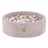 Luxe Ronde Ballenbak 90x30 cm met 200 Ballen – Roze, Ophalen, Nieuw