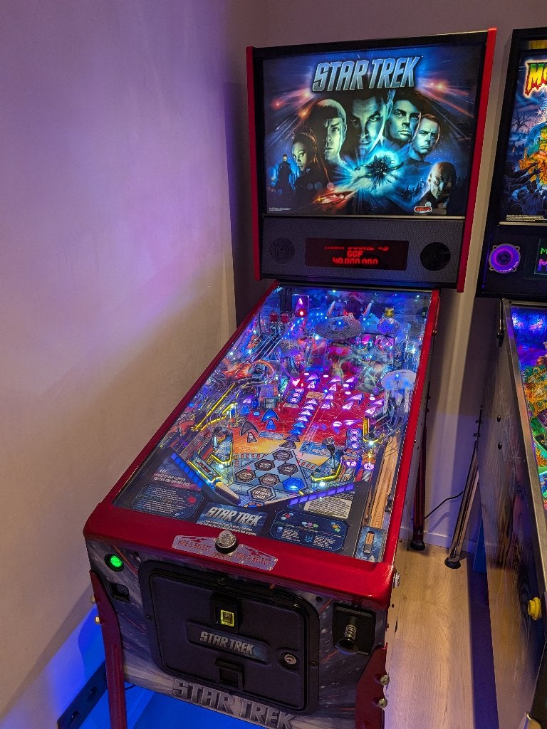 Stern pinball | Star Trek vault Premium, Collections, Machines | Flipper (jeu), Comme neuf, Enlèvement, Imprimante matricielle