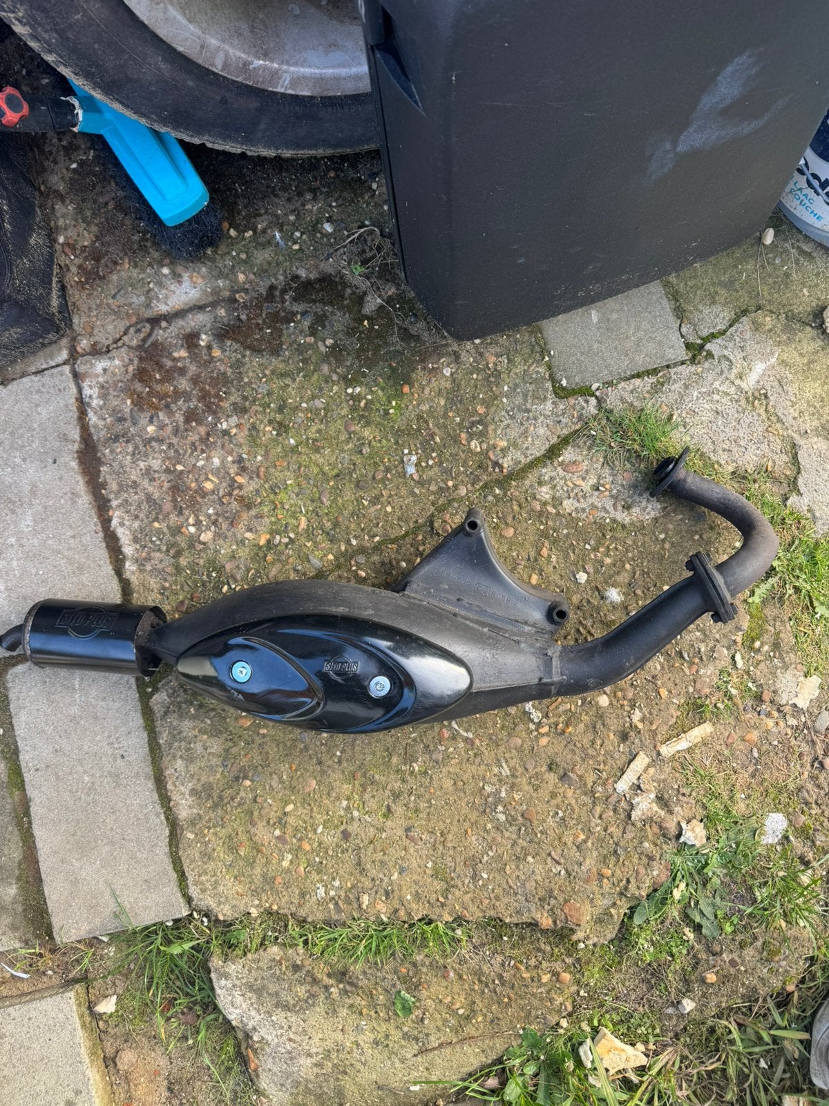 Sito plus uitlaat piaggio zip 2t, Fietsen en Brommers, Ophalen of Verzenden, Zo goed als nieuw, Uitlaat, Piaggio
