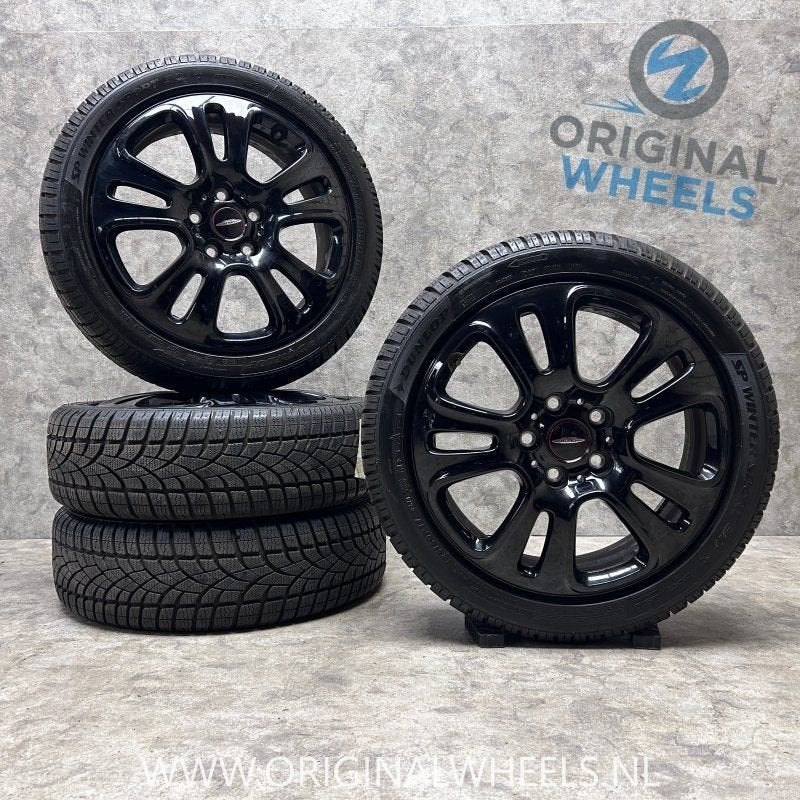 17 inch originele velgen + winter of zomerbanden Mini JCW, Gebruikt, -, -, Banden en Velgen