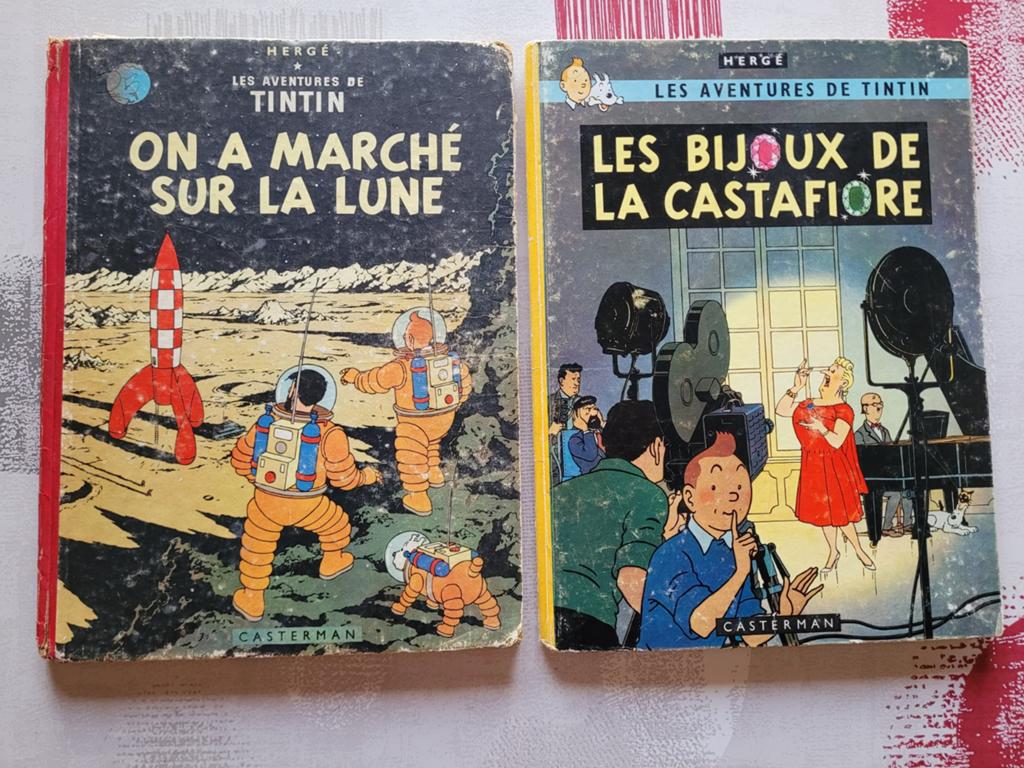 Tintin on a marché sur la lune / bijoux Castafiore 2 e.o., Enlèvement ou Envoi
