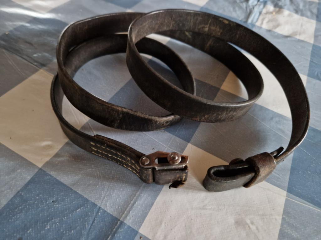 Ww2 Duitse riem MP40 origineel, Verzamelen, Ophalen of Verzenden
