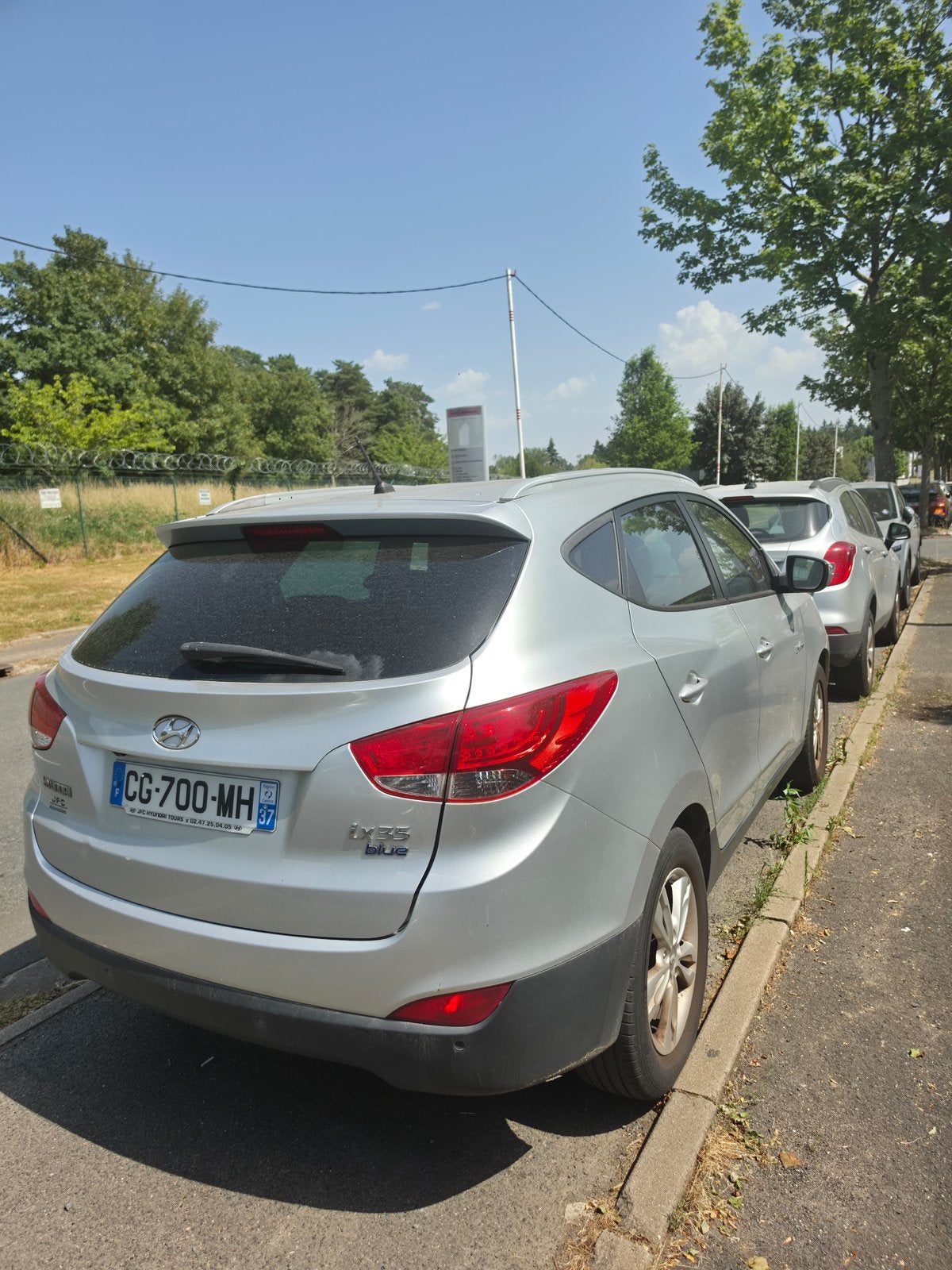 Voiture, Autos, Hyundai, Cuir, Entreprise, Noir, 5 portes