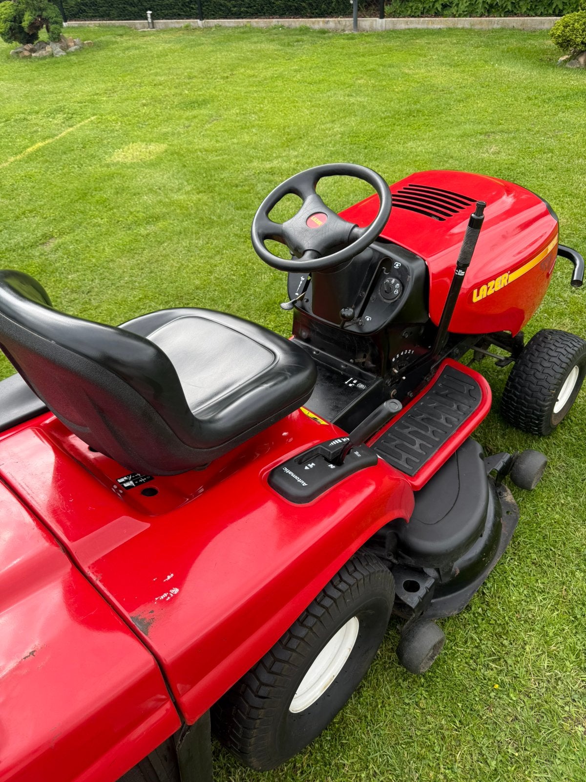 Zitmaaier Lazer 20PK, Jardin & Terrasse, Tondeuses autoportées, Enlèvement, Utilisé, Bac de ramassage, 90 à 120 cm