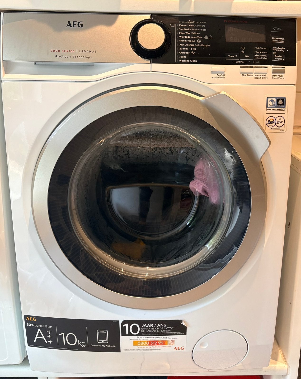 Wasmachine AEG, Elektronische apparatuur, Ophalen, Zo goed als nieuw