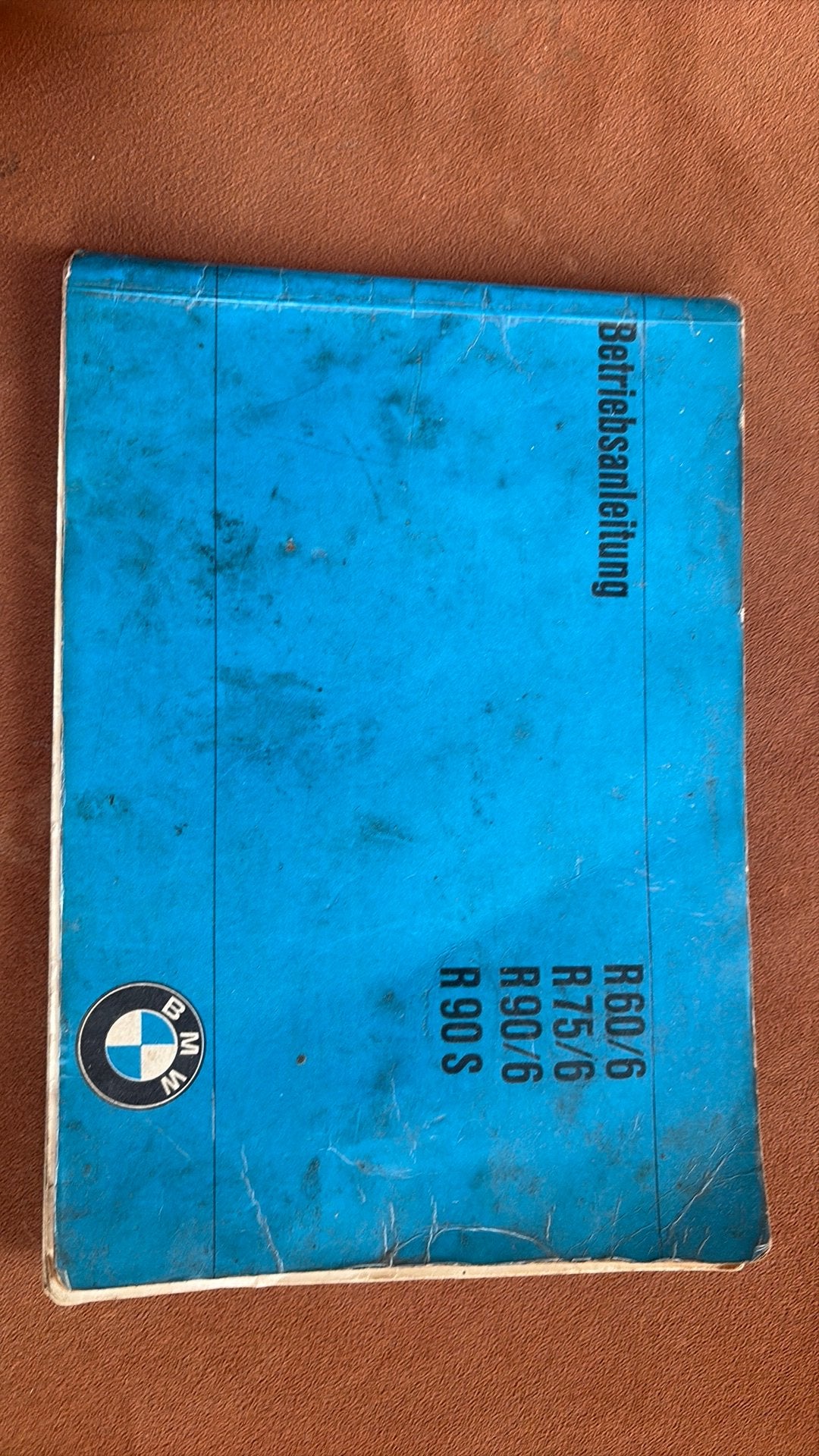 Originele handleiding duitstalig, Motoren, Handleidingen en Instructieboekjes, Ophalen of Verzenden, BMW