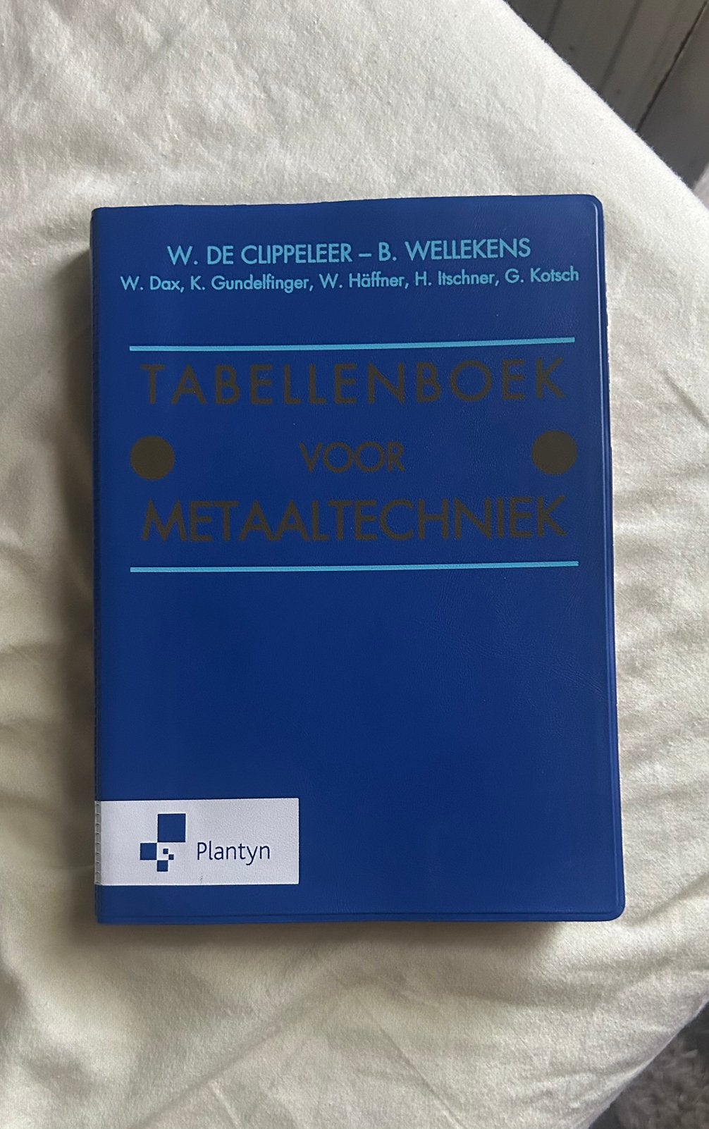 Tabellenboek voor metaaltechniek, Boeken, Ophalen, Zo goed als nieuw