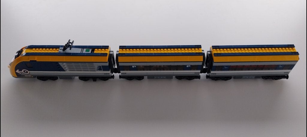 Lego trein 60197 (geen motorisering, wel vervangstuk motor), City, Enlèvement ou Envoi, Lego, Ensemble complet