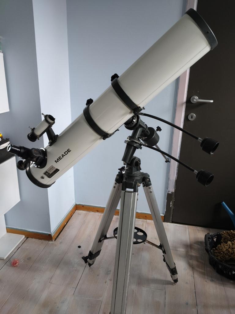 Meade 4500 telescoop, Ophalen