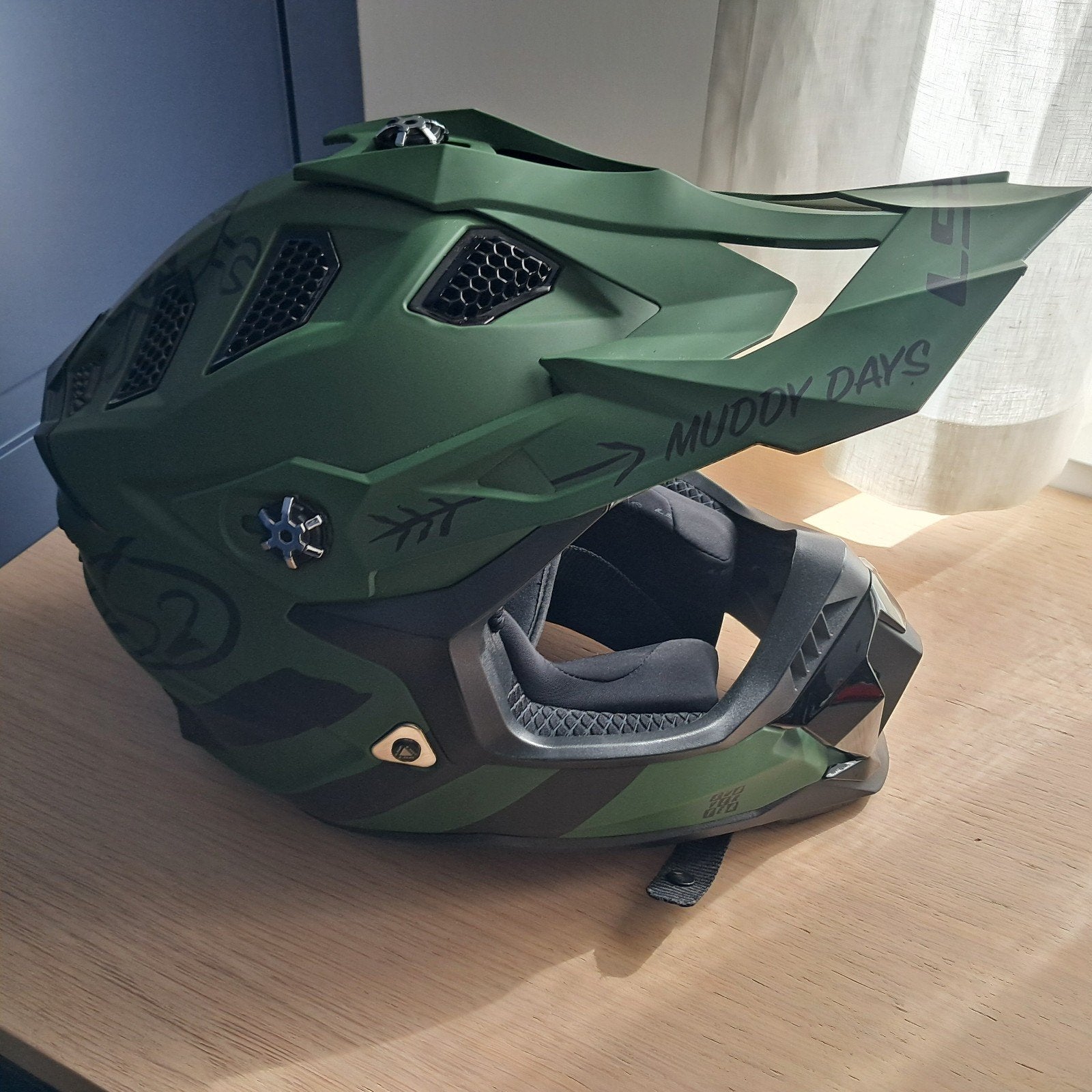 ls2 subventer evo crosshelm nieuw maat l, Autres marques, Neuf, sans ticket, L, Casque off road