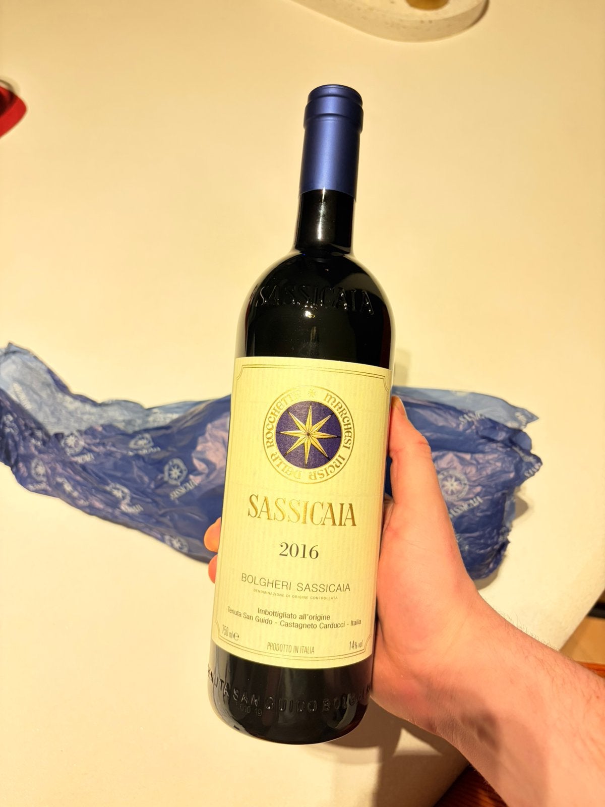 Sassicaia 2016, Verzamelen, Wijnen, Ophalen, Zo goed als nieuw
