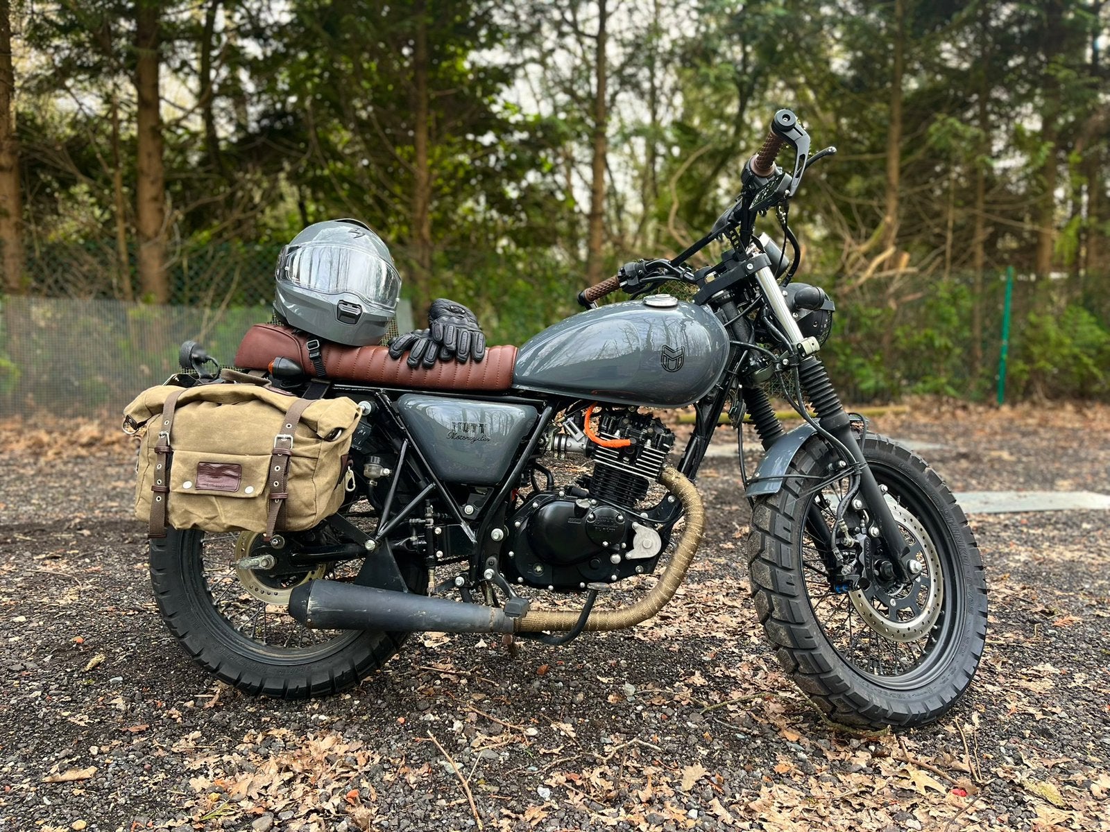 Mutt Hilts grey 125cc net onderhouden, Motoren, Ophalen, Gebruikt