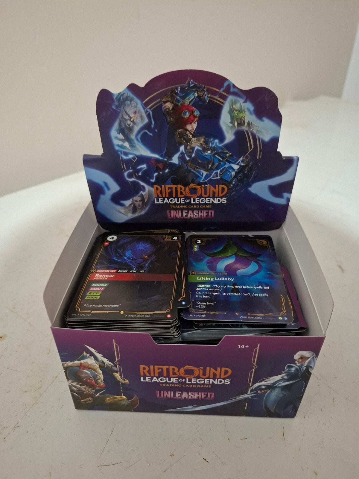 Riftbound Unleashed bulk Engels, Ophalen of Verzenden, Nieuw, Meerdere kaarten, Foil