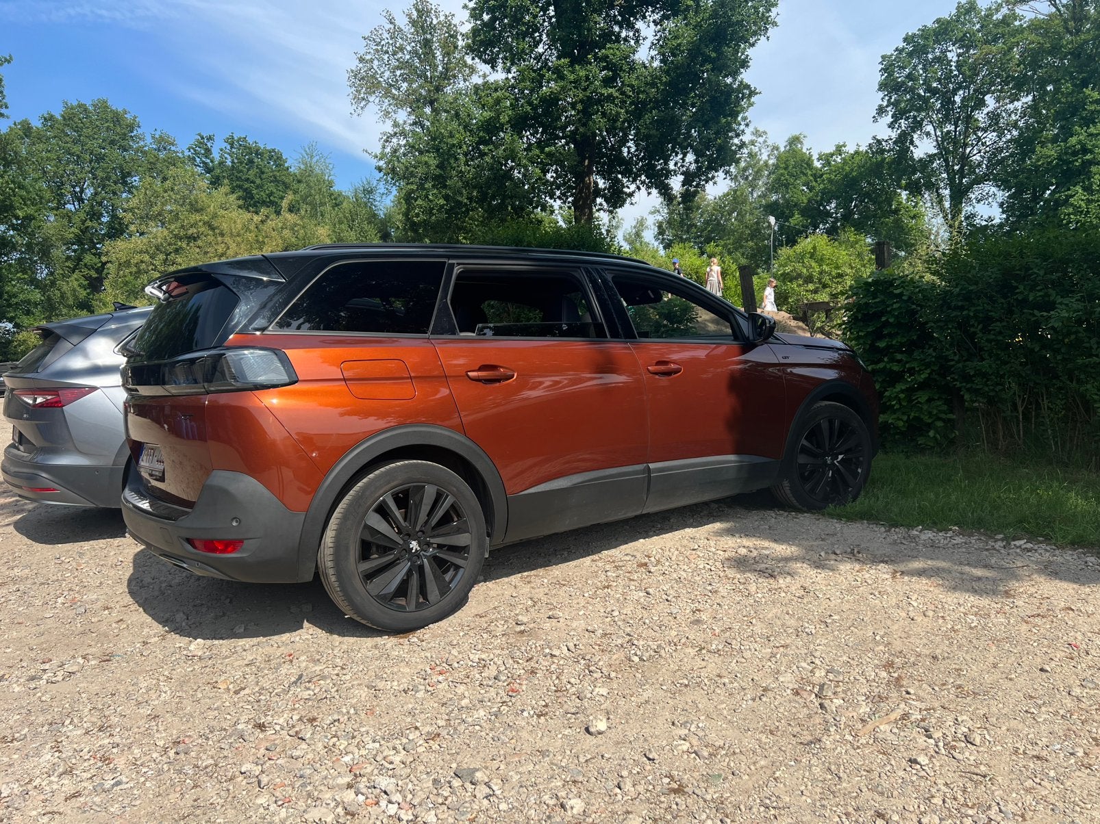 Peugeot 5008 GT line full option 7 zit, Auto's, Peugeot, 1995 cc, Bruin, Parkeersensor, Diesel