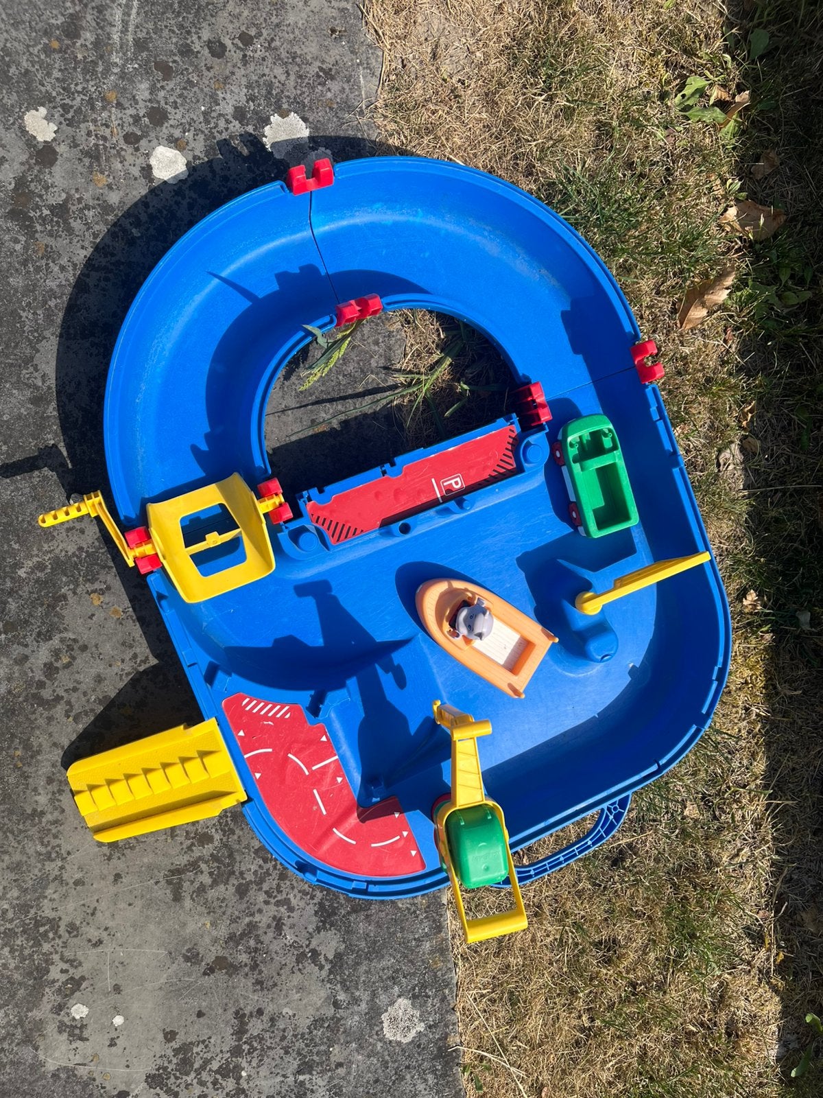 Waterbaan aquaplay, Enlèvement, Utilisé