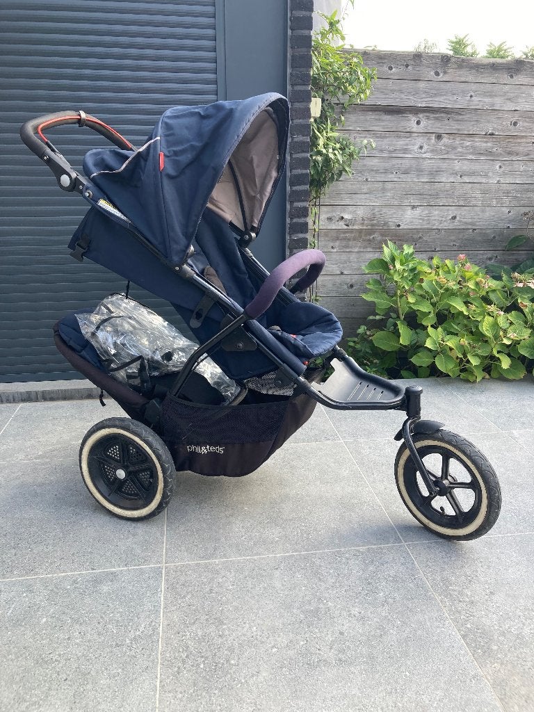 Kinderbuggy voor 2 Phill & Teds, Enlèvement, Utilisé, Autres marques, Modèle duo