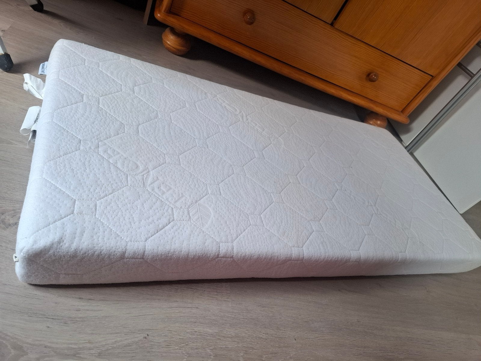 matelas 60x120 bébé déhoussable Dreamzone tencel, Matelas, Moins de 70 cm, Comme neuf, Enlèvement
