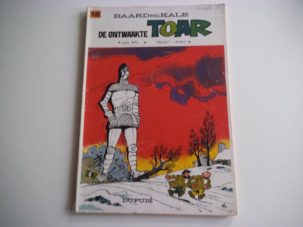Baard en Kale 12 De ontwaakte toar 1976, Eén stripboek, Ophalen of Verzenden, Gelezen