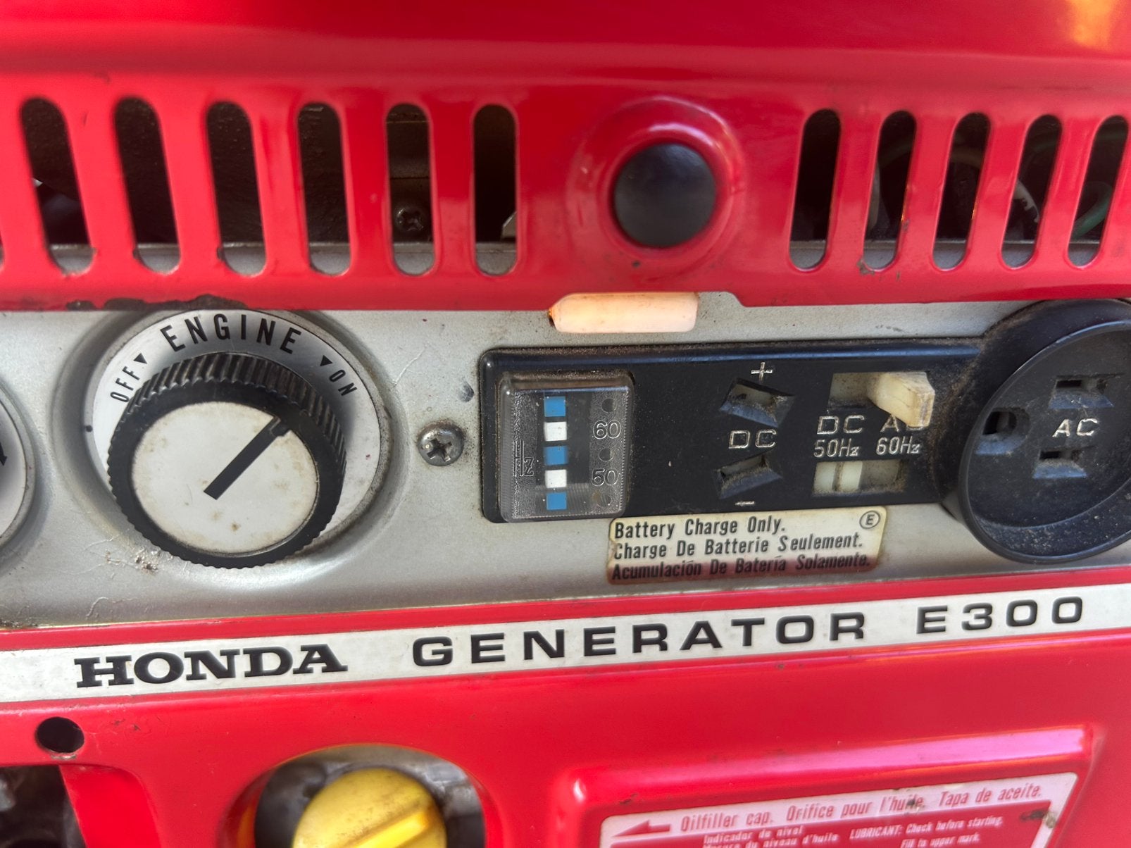 Honda E300 generator, Ophalen, Zo goed als nieuw