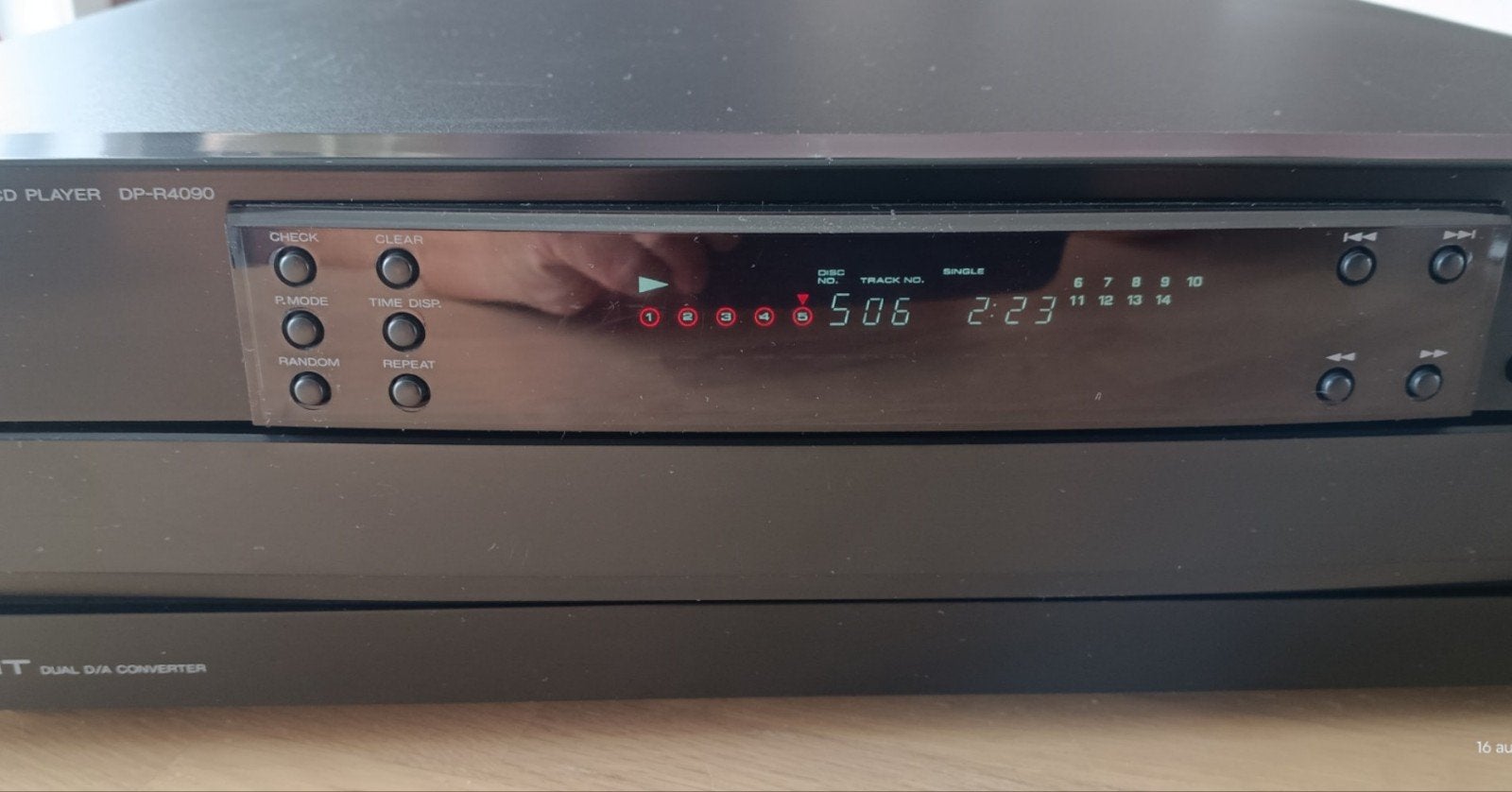 Kenwood cd wisselaar, Ophalen