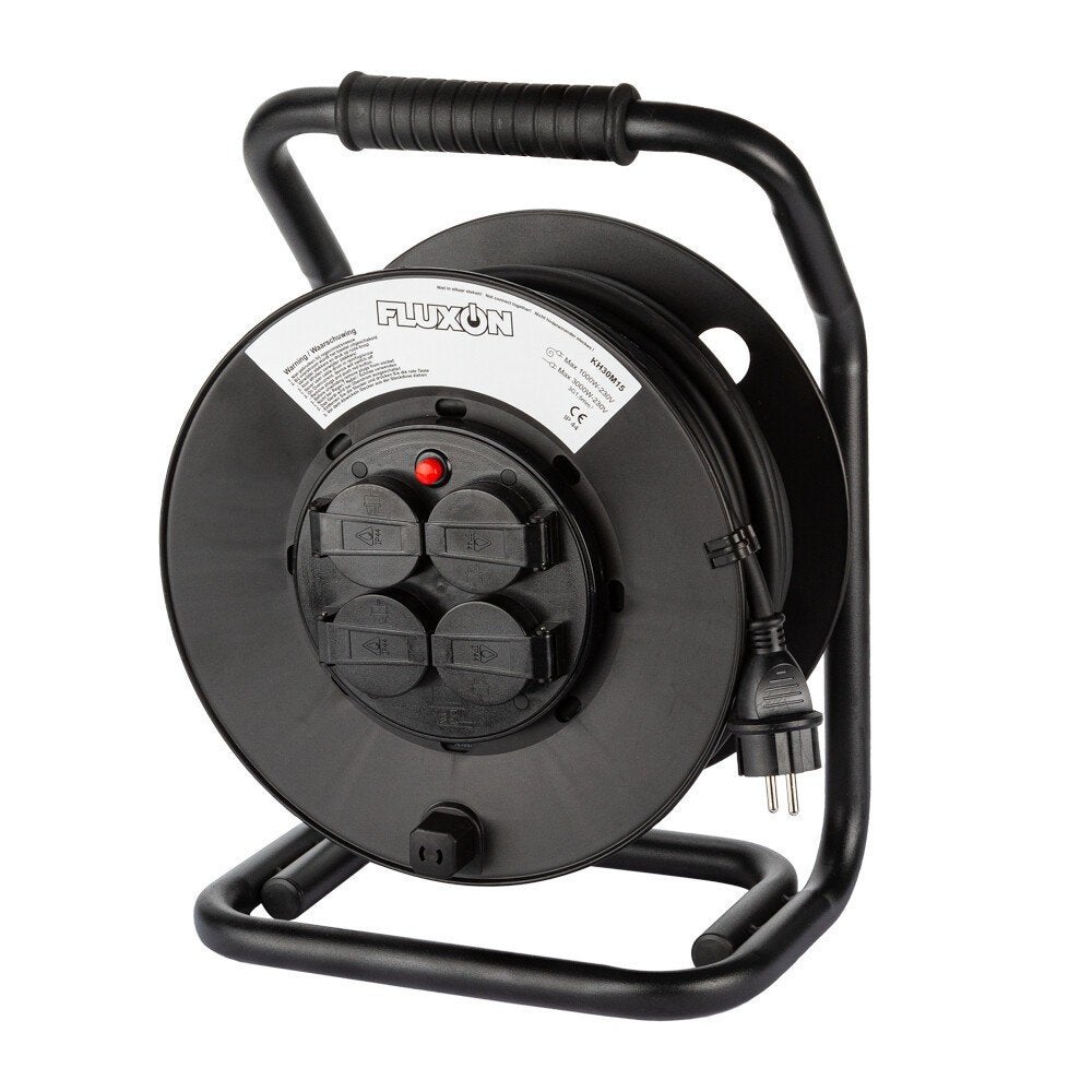 Kabelhaspel 30m 3G 1,5mm2, Envoi