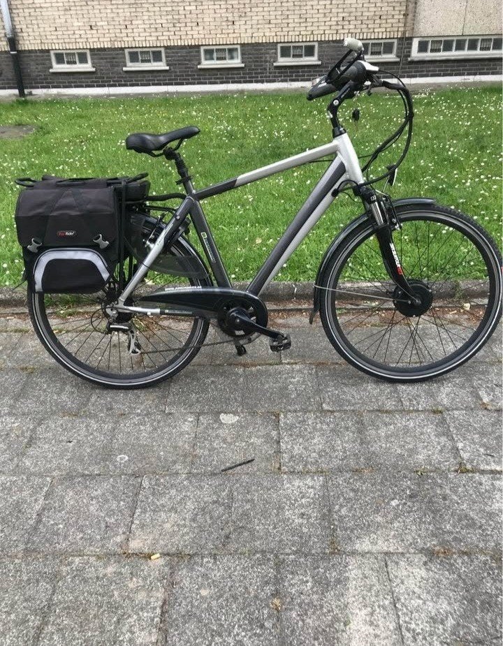 Elektrische herenfiets te koop zo goed als nieuw!, Ophalen, Zo goed als nieuw, 50 km per accu of meer, Overige merken