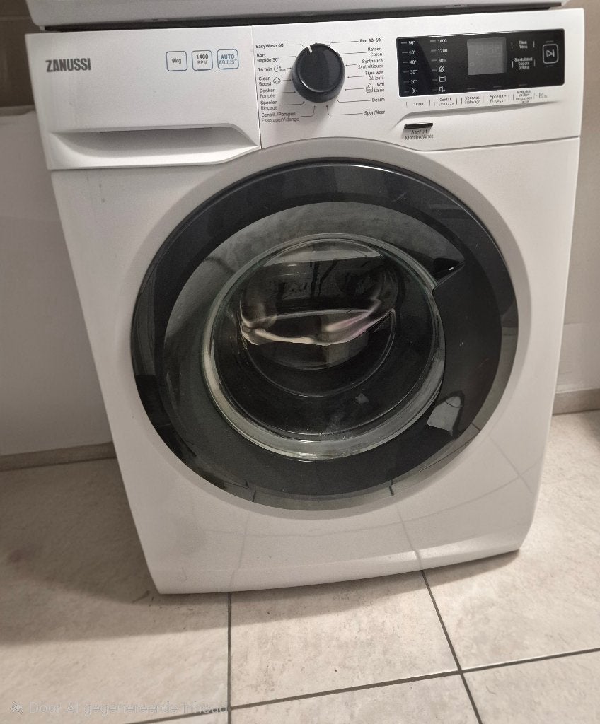 Zanussi wasmachine, Ophalen, 1200 tot 1600 toeren, Gebruikt, 8 tot 10 kg