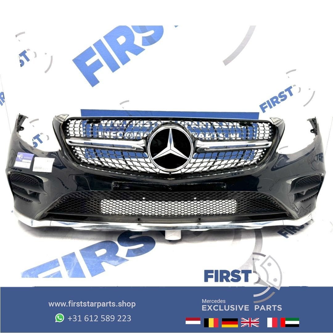 W253 GLC43 AMG VOORBUMPER A2538853300 Mercedes GLC BUMPER CO, Gebruikt, -, Voor, Ophalen of Verzenden