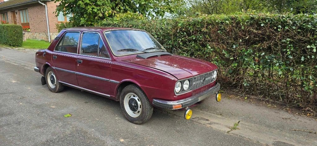 Skoda 120 LS, Autos, Rouge, Autres modèles, Achat, 4 portes