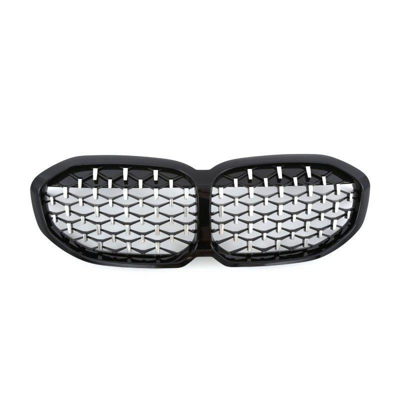 CALANDRE  DIAMANT NOIR - CHROME BMW SERIE 1 F40 (19-24), Enlèvement