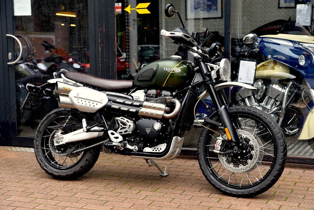 TRIUMPH 1200 SCRAMBLER XC ***MOTOVERTE.BE***, Poignées chauffantes, Entreprise, Occasion, 2 cylindres
