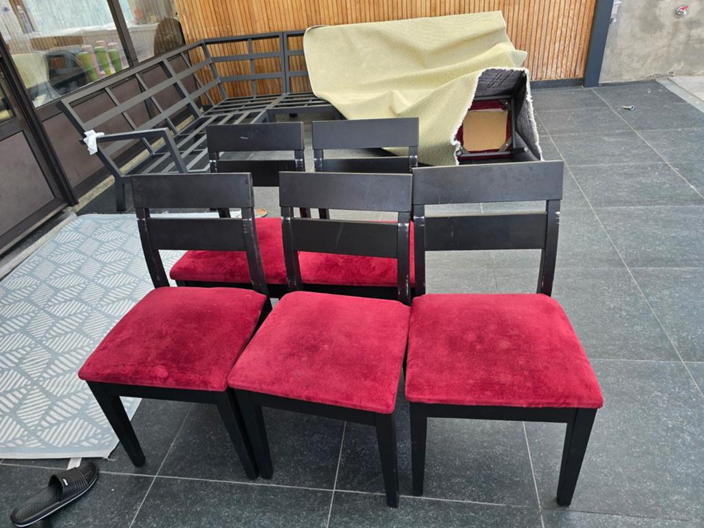 6 stoelen, Tuin en Terras, Ophalen