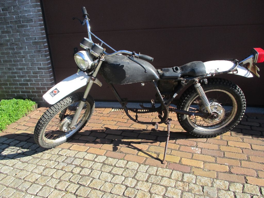 Honda XL 250 rollend chassis, Ophalen, Gebruikt