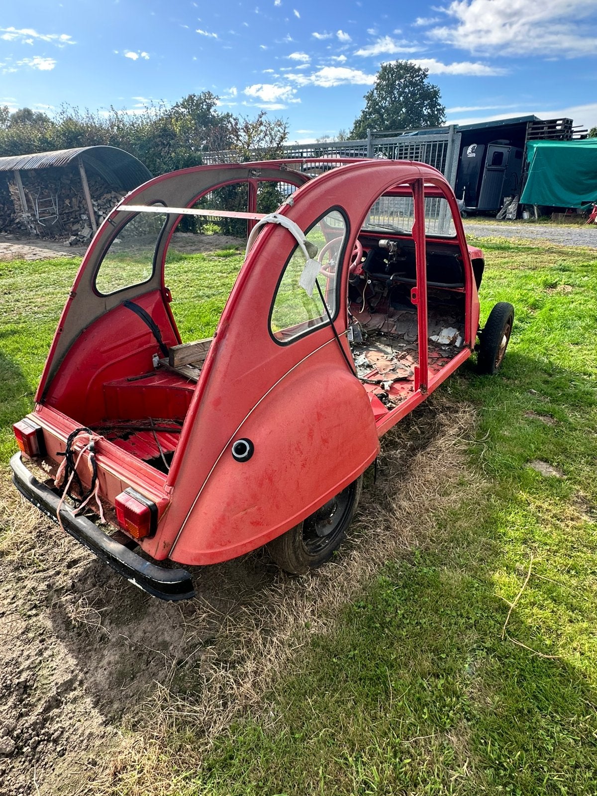 2CV restoratieproject, foto 7