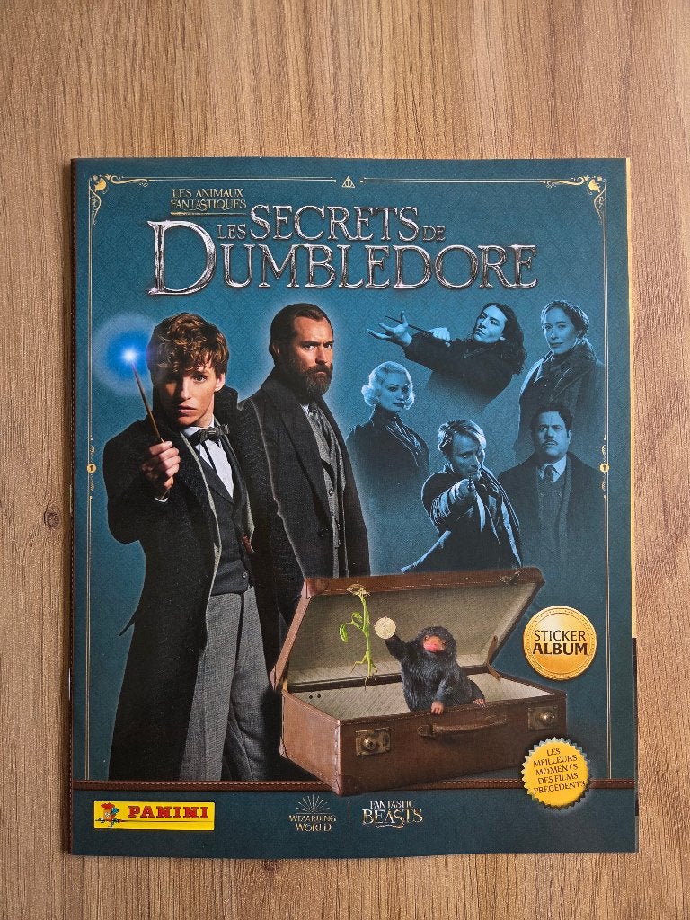 Album Panini vide Harry potter, Enlèvement ou Envoi, Comme neuf, Autocollant