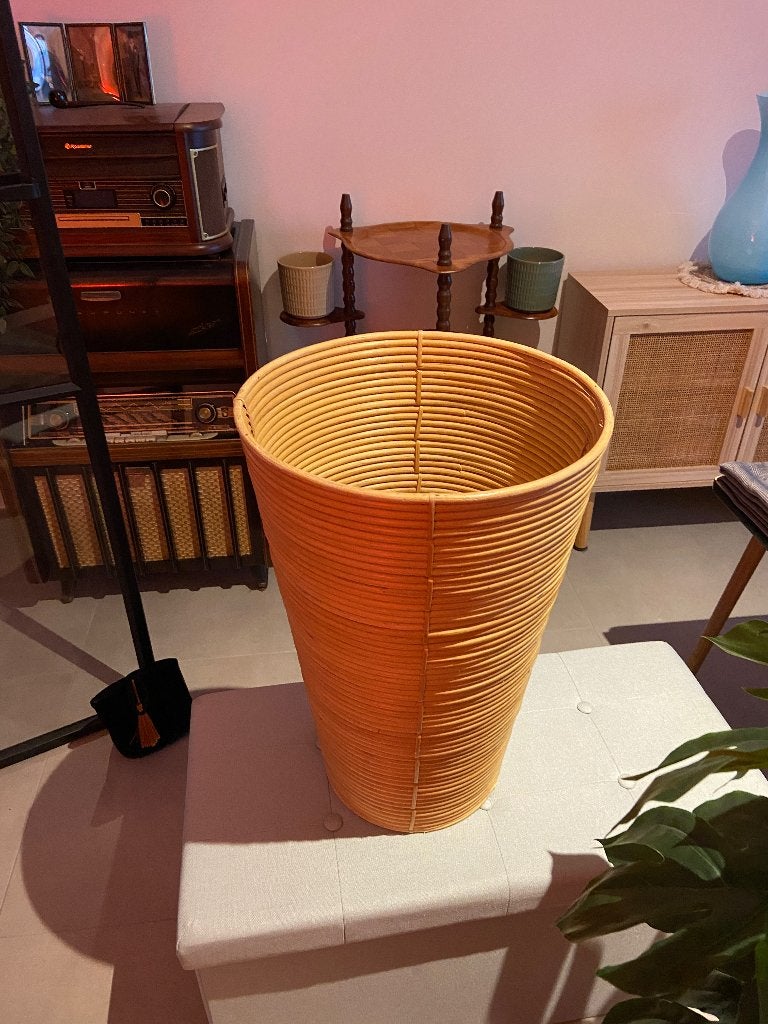 bamboo wasmand, Autres marques, Jaune, Enlèvement, Utilisé