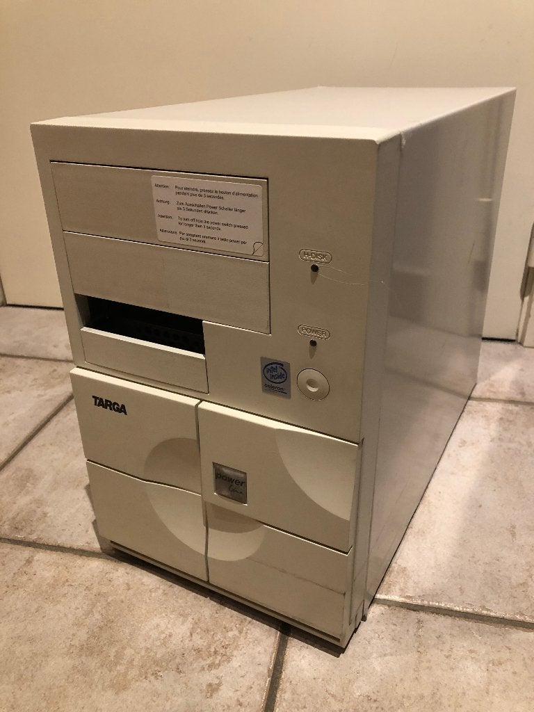 BB5 Mini Tower ATX Case (20pin power connector), Ophalen, Zo goed als nieuw