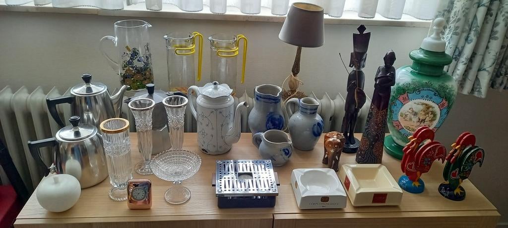 Lot spullen voor rommelmarkt of eigen gebruik vintage..., Enlèvement, Utilisé