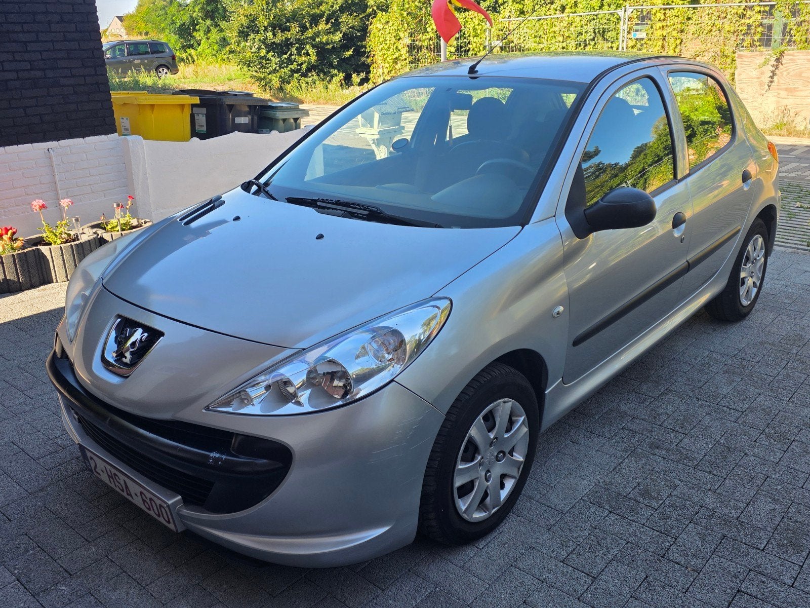 Peugeot 206 1.1 Benzine, Auto's, Voorwielaandrijving, Stof, Zwart, 4 cilinders