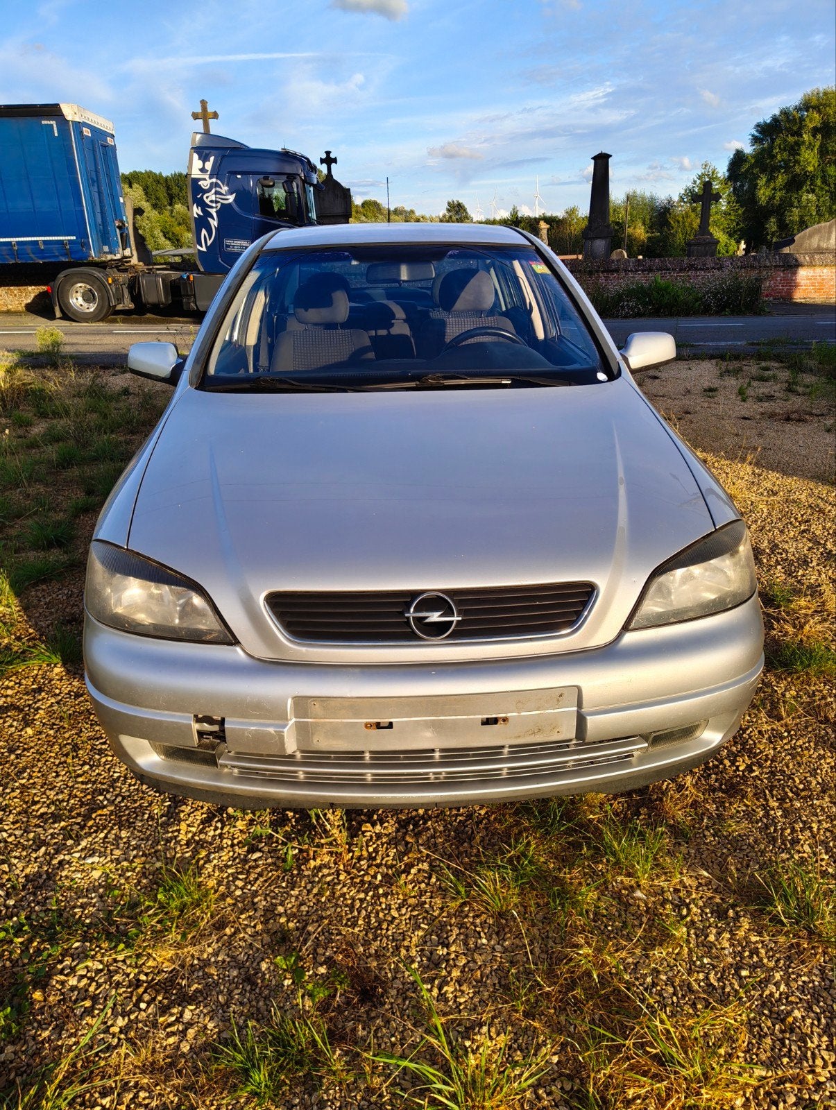 Opel Astra 1.6 98230km Gekeurd, Argent ou Gris, Achat, 4 portes, Boîte manuelle