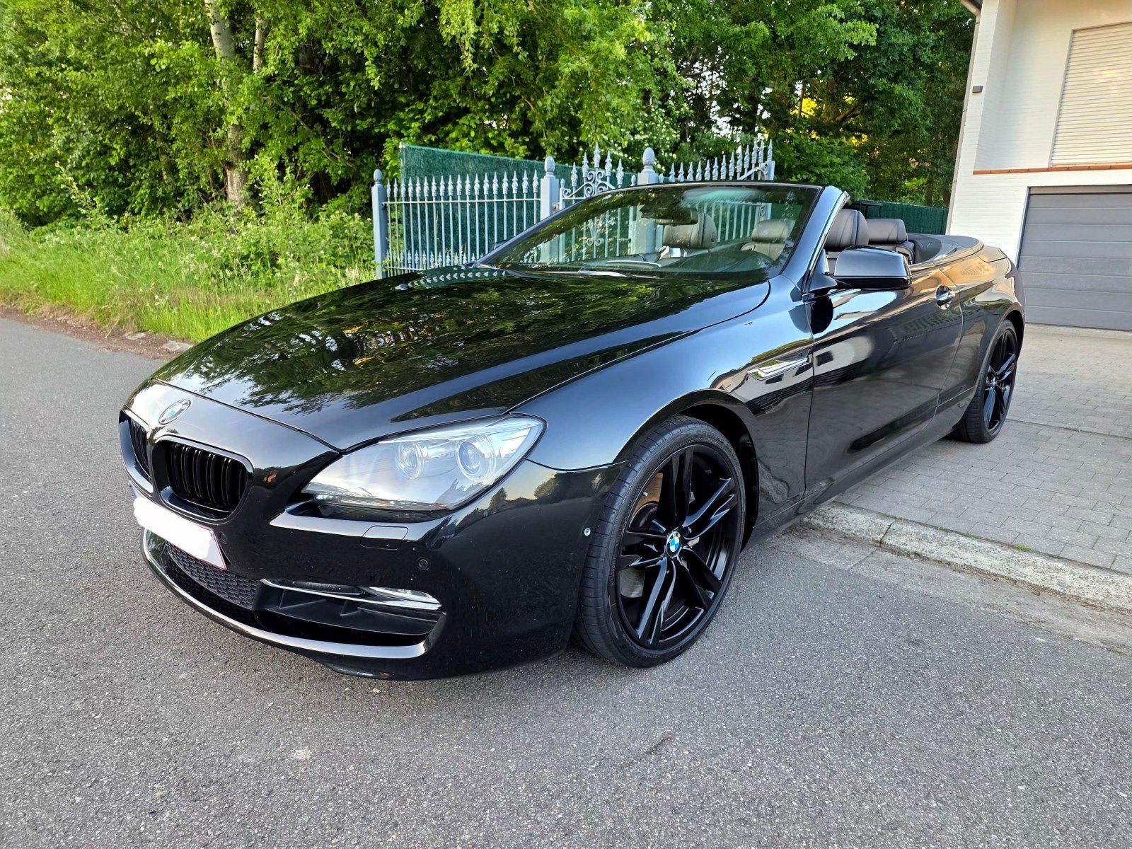 BMW 640i F12 Cabrio 3.0L essence / 143.000km / Très propre, Autos, BMW, Cuir, Achat, Phares entièrement LED, Cabriolet