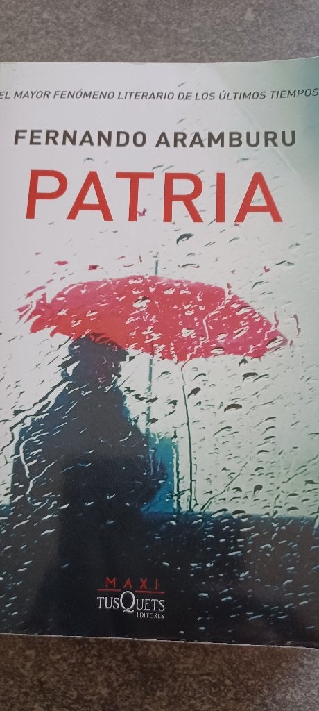Boek Patria, Boeken, Ophalen, Gelezen, Fernando Aramburu