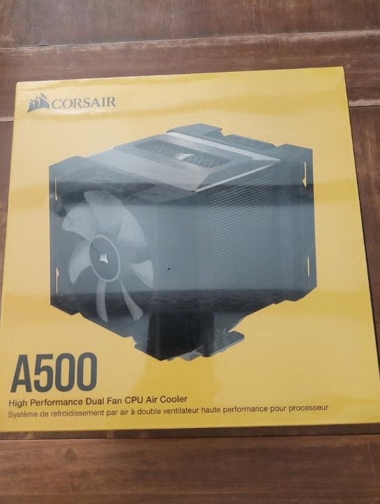 Ventirad à double ventilateur CORSAIR A500 NEUF, Computers en Software, Computerkoelers, Nieuw, Luchtkoeling, Ophalen