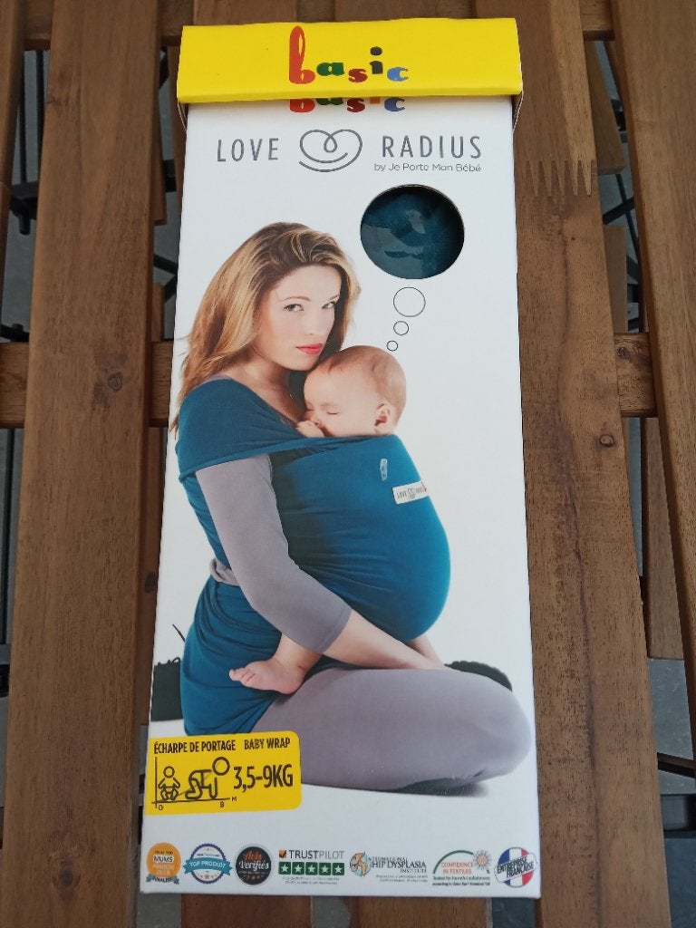 Écharpe de portage radius basic, Autres marques, Enlèvement ou Envoi, Écharpe de portage, Comme neuf
