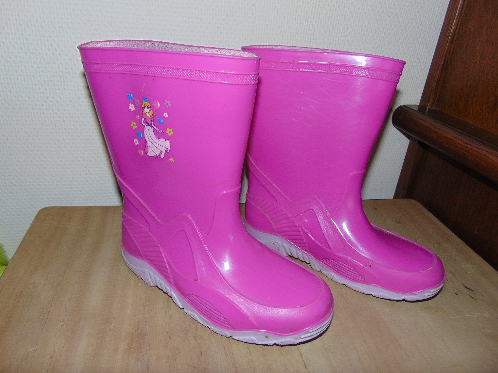 Regenlaarsjes maat 31 in zeer goede staat, Kinderen en Baby's, Gebruikt, Meisje, Ophalen of Verzenden, Laarzen