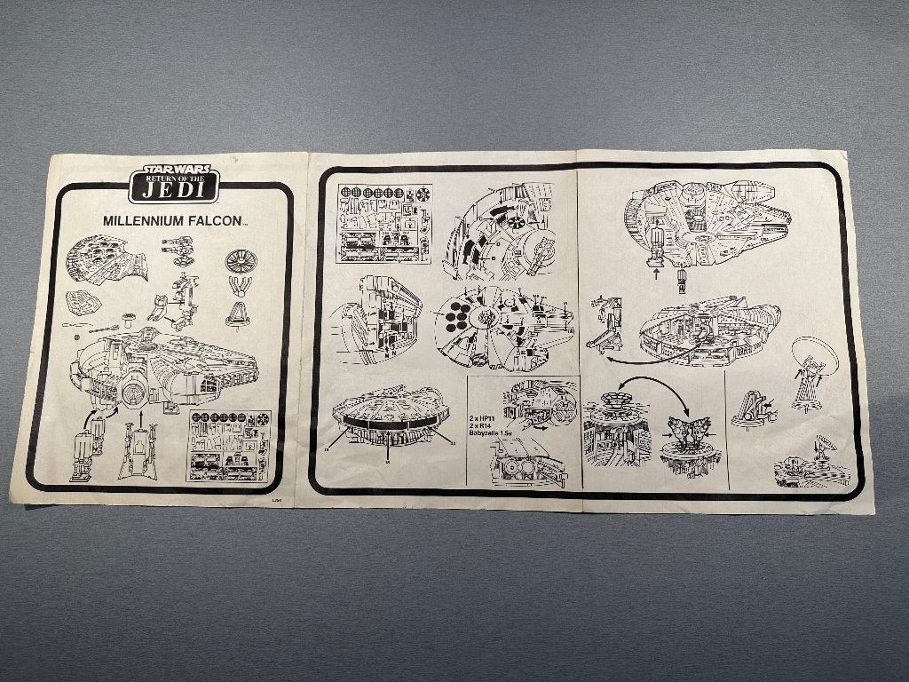 Star wars Millenium Falcon instructieboekje, Enlèvement ou Envoi, Comme neuf, Livre, Poster ou Affiche