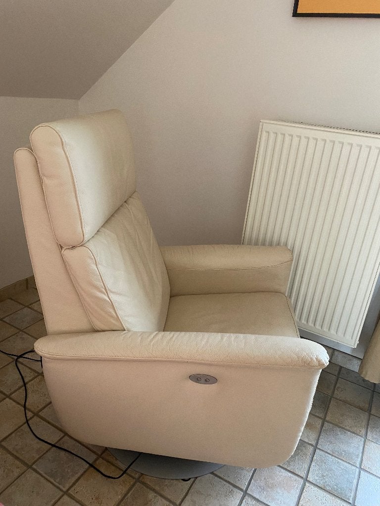 Fauteuil relax pivotant, Maison & Meubles, 125 à 150 cm, Comme neuf, Enlèvement, 50 à 75 cm