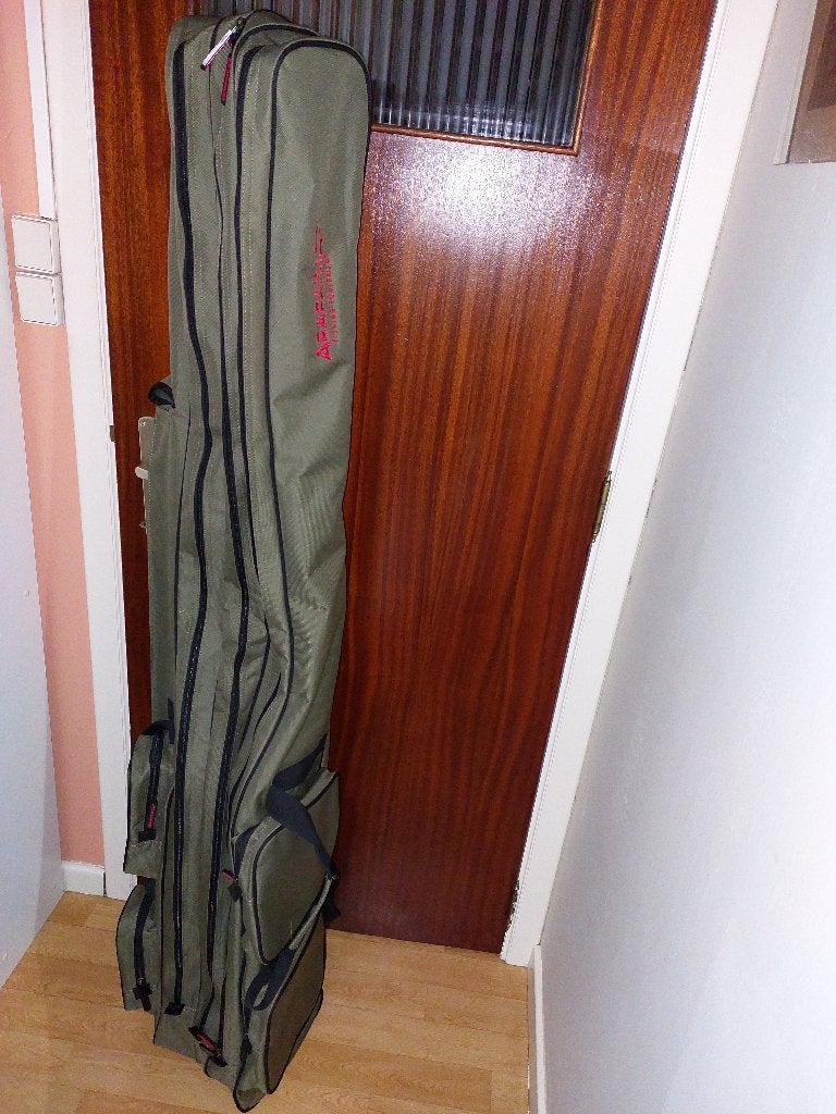 Sac de voyage 6 cannes (3) montées 150cm, Enlèvement, Comme neuf